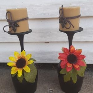 Decorative candle holders